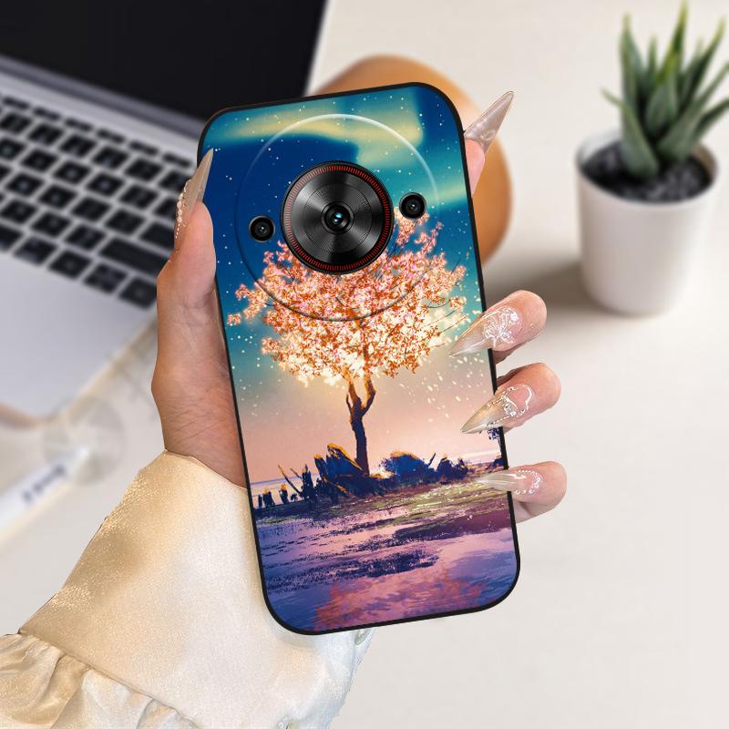 For ZTE Blade A75 5G Case V60 Smart TPU Soft Silicone Cool Phone Cover For ZTE Blade A75 4G Waterproof Bumper Fundas Phone Bags