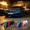 Kovové emblémy na blatník auta, odznak na zadní kufr, dekorativní samolepka, odznak na mřížku chladiče auta pro BMW M8 M7 M6 M5 M4 M3 M2 M1 F30 F10 F15 E30 E46 E90