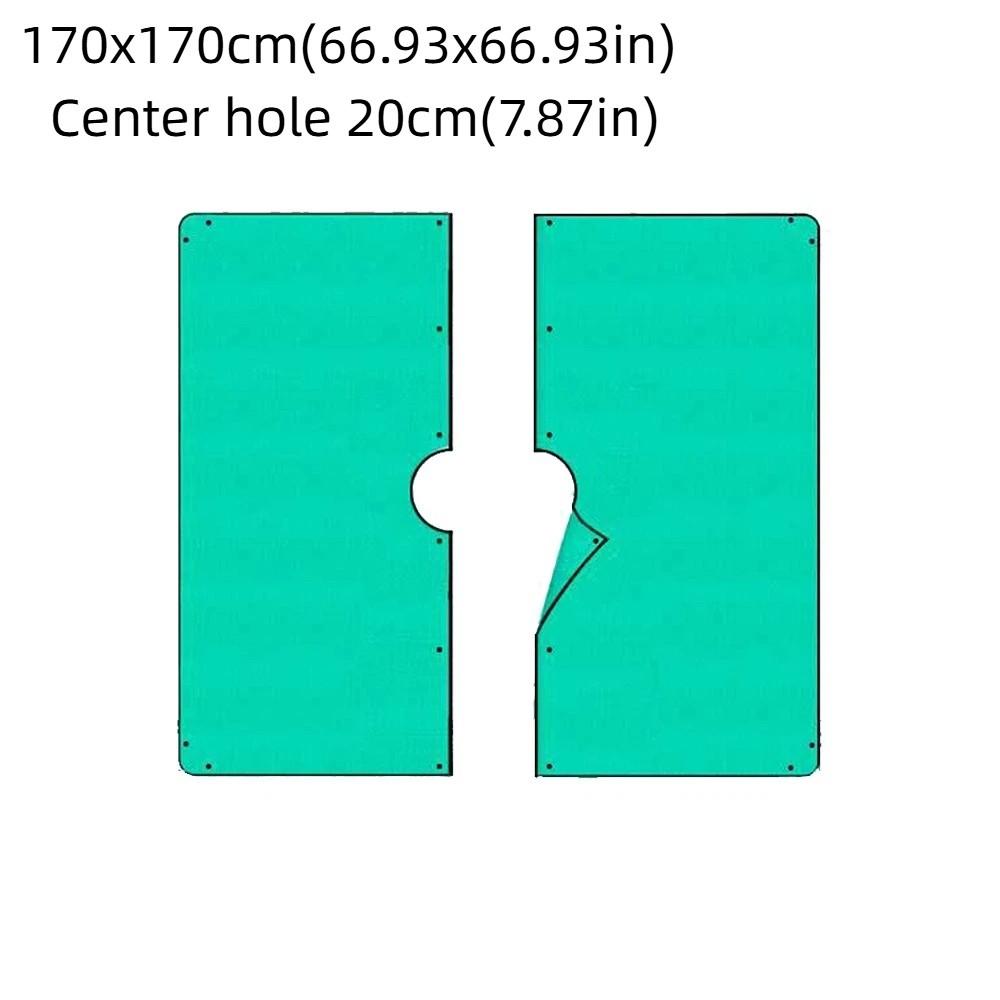 Corner Grommets Tree Trimming Drop Cloth Waterproof Yard Tree Work Mat  Garden Yard Cleanup