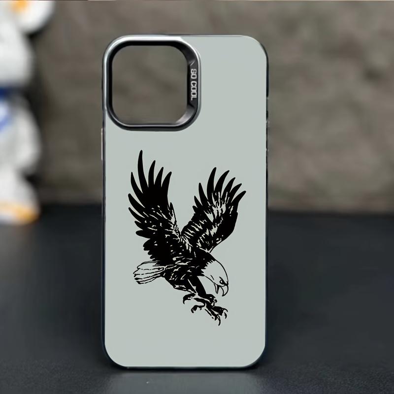 Cool Eagle graphic phone case for iPhone 15 14 13 12 11 x XR Xs SE2 SE 8 7 plus pro Max mini PC back cover