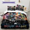Name Custom Coldplay Band Pattern Bedding Set Quilt Cover Pillowcase Home Decor Gift (1 * duvet cover + 2 * pillowcase, without core)