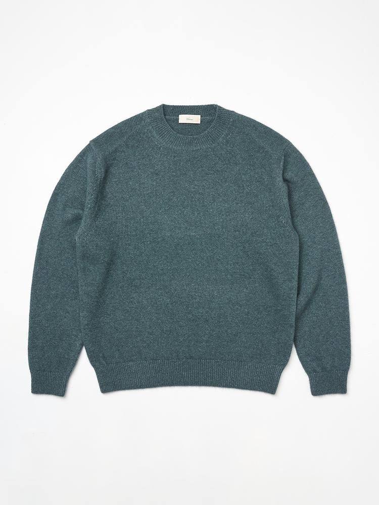 Berno 24Fw Fox Crew-Neck Knit Green L