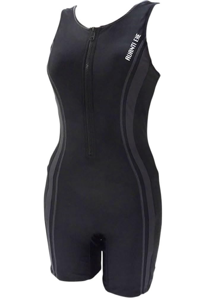 

Фитнес Юнитард Соревновательный 9М [AQUAFAIRY] Женский Слитный Купальник, Цельный, На Молнии, Купальник, NS89311-GR,