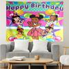 Gracie's-Corner Print Tapestry, Backdrop, Easy Setup, Ideal for Bedroom, Office & Living Room, with Aesthetic Wall Hanging Decor.