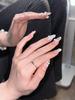 Gothic Red & Black Gradient Handmade Long False Nails