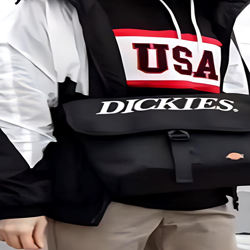 New Dickies Canvas Shoulder Bag Canvas Bag Crossbody Bag Regular Unisex Black 201U90LBB48BK02