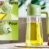 2 in 1 Olive Oil Sprayer Kitchen Oil Spray Bottle Olive Acid Sprayer Oil Mouth for Cooking BBQ Baking OilsDispenser Accessories