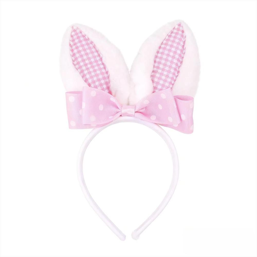 Plush Easter Headpiece Non-slip Bunny Head Wear Creative Rabbit Ear Hair Hoop  Costume Party