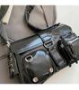 Trendy Texture Hot Girl Underarm Baguette Bag - Women's 2025 Niche Design Motorcycle Shoulder & Crossbody Bag