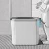 Smart Large-Capacity Trash Can with Lid for Bathroom, Toilet, Kitchen, and Living Room