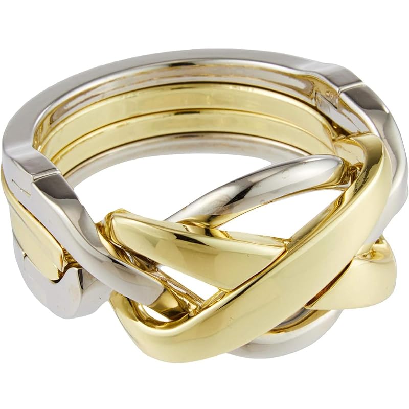 

HANAYAMA Huzzle Puzzle CAST RING [Difficulty Level 4]