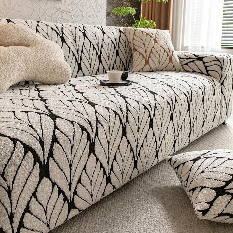 

Shu Velvet Sofa Cover All Inclusive All Purpose Four season Anti Cat Scratch Cushion Protection Full Cover Cloth 90-140cm