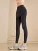 Women's High-Waisted Tummy-Control Yoga Pants with Skirt Overlay, Plus Size, Anti-Exposure, Perfect for Running & Pilates