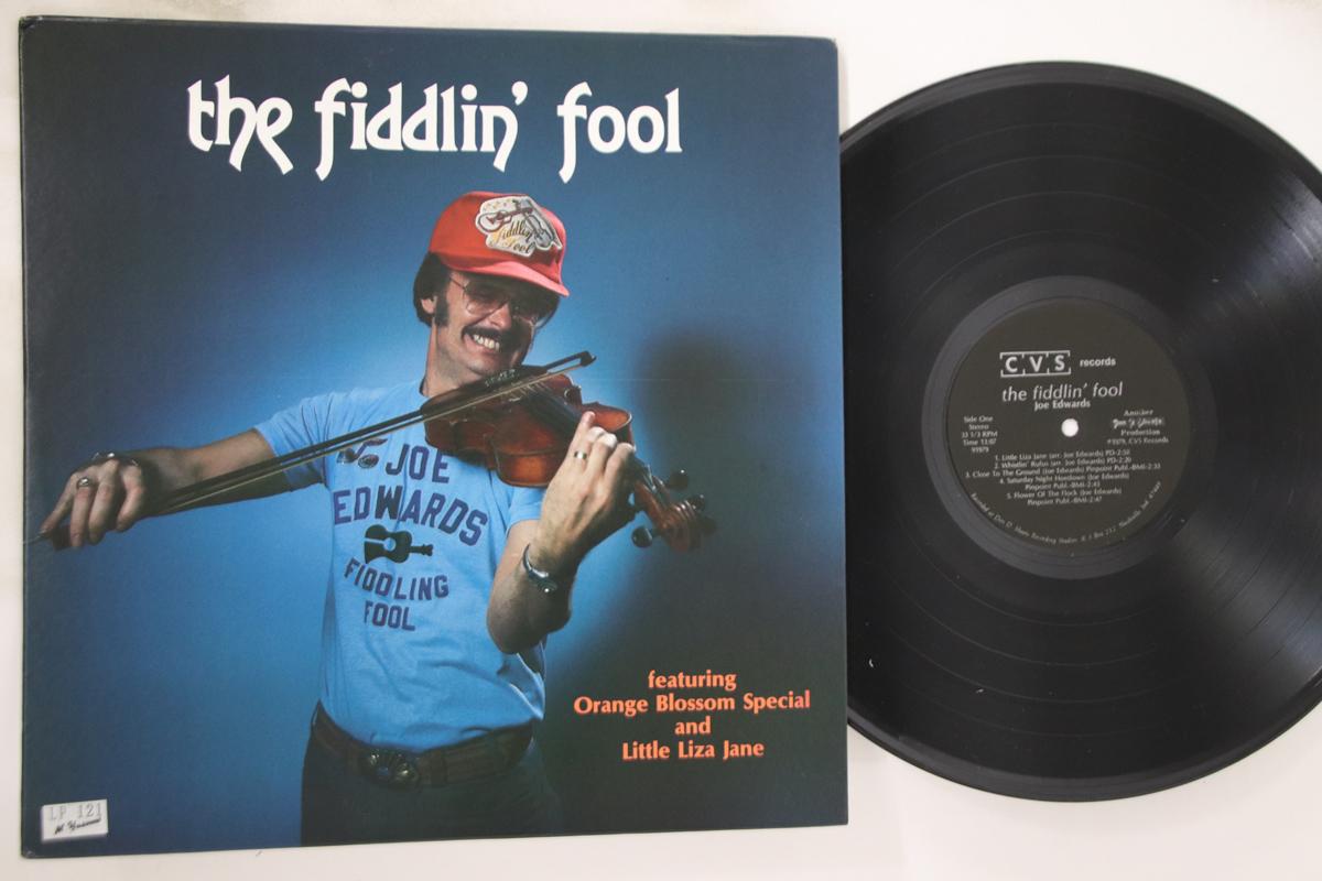 

LP Record JOE EDWARDS - Fiddlin Fool 91979 CVS 1979 US Country Used