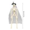 Realistic Plastic Skeleton Bride/Groom Skull Halloween Decoration For Indoor Outdoor Party Scary Theme Events