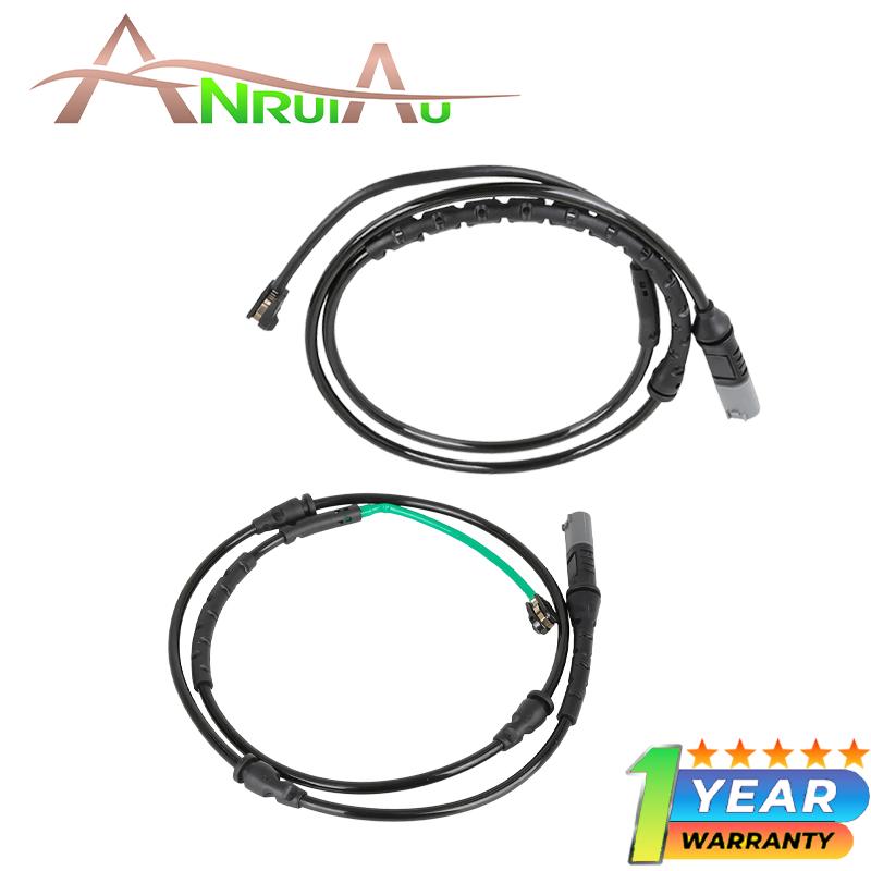 New 2PCS Front & Rear Brake Pad Wear Sensor 34356792568 34356792571 For 2010– BMW X5 E70 E71 E72 F15 F16 G05 G06