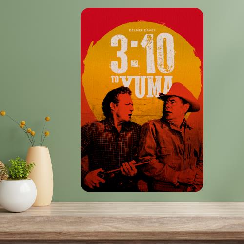 

310 to Yuma Classic Movie Metal Poster Sign 20x30cm（7.8x11.8inch）