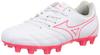 Rebula Cup Select Jr Soccer 3E Cleats, White/Pink, 19.0 Cm,