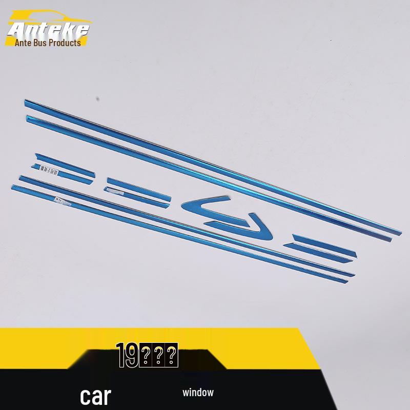 2019 Eclipse Cross Stainless Steel Window Trim Decorative Strip for Anti-Scratch Protection