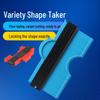 Contour & Radius Profile Gauge Tool: Precision Measuring for Woodworking Curves