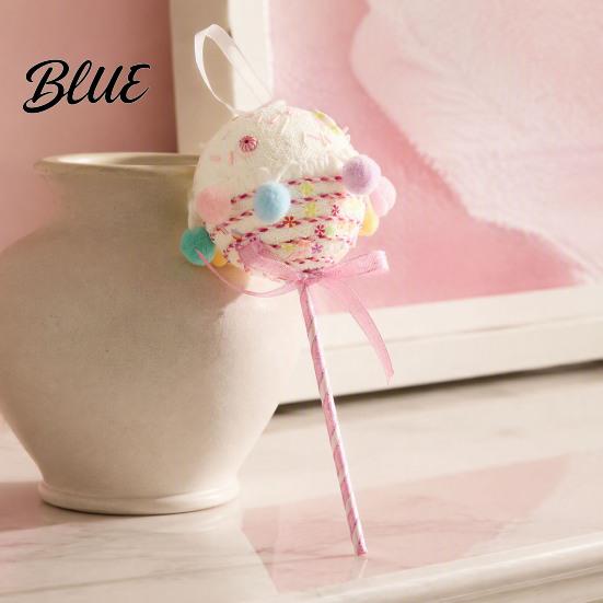 Stocking Stuffer Holiday Gifts Christmas Foam Ornament Large Candy Cane Lollipop Gingerbread Gift Box Colorful Tree Decorations Hanging Decoration