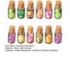 12Pcs Doll Houses Accessories Miniature Fruit Jars 1/12 Scale Realistic Fruits In Glass Jar for Fairy Garden Doll Houses Kitchen Decor And DIY Crafts