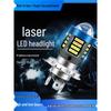 Universelle LED-Motorrad-Scheinwerferlampe, Super Hell 12V-80V, Fernlicht/Abblendlicht, Zweipolig/Dreipolig H4 Modifikation