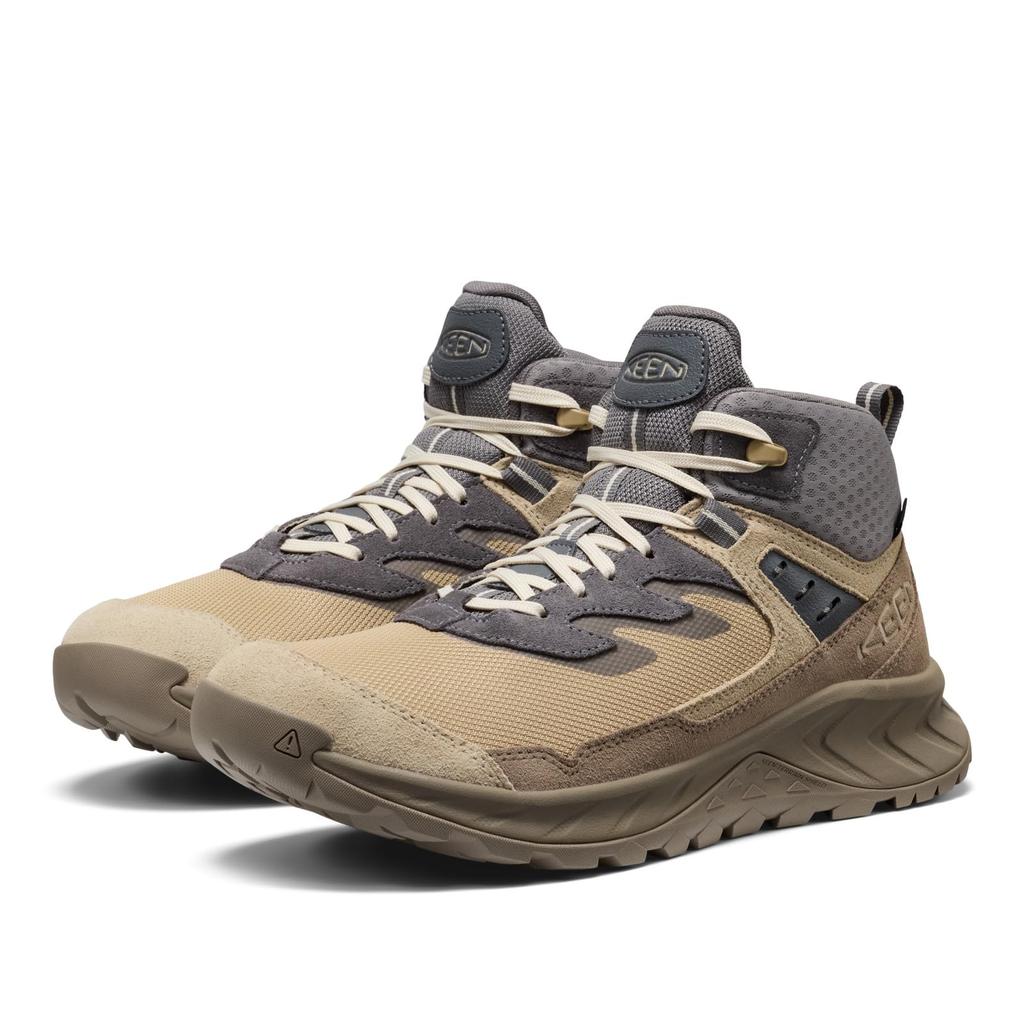 Trekking Shoes HIGHTRAIL MID WP High Trail Mid Waterproof GREY Cm [KEEN] Men's SAFARI/STEEL 26.0