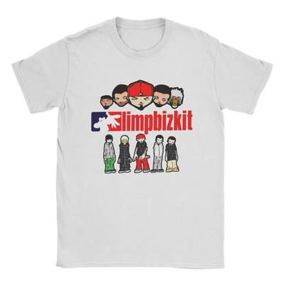 Amazing of Limp Bizkit T-Shirt Men Funny Cotton Tees Round Neck Short Sleeve T Shirt Adult Clothing Shirt