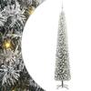 300 LED'li ve Ayaklı Yapay Noel Ağacı Yeşil 300 cm