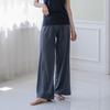 A One Women'S World'S Comfortable Fleece-Lined Wide-Leg Pants (9/10 Length)