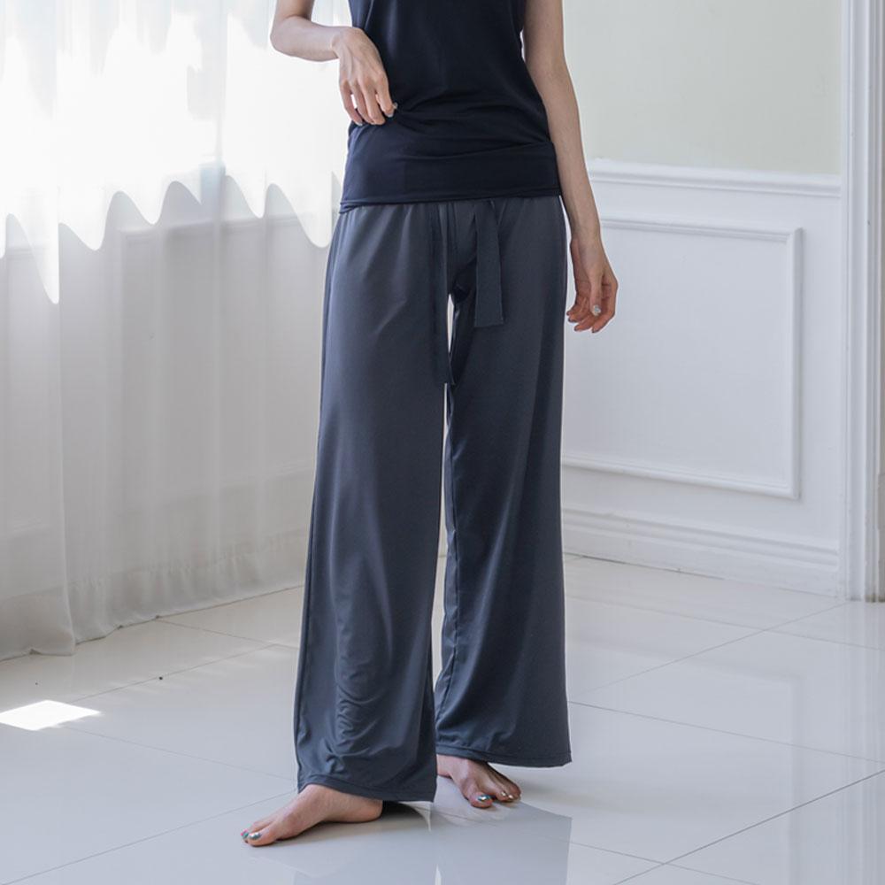 A One Women'S World'S Comfortable Fleece-Lined Wide-Leg Pants (9/10 Length)