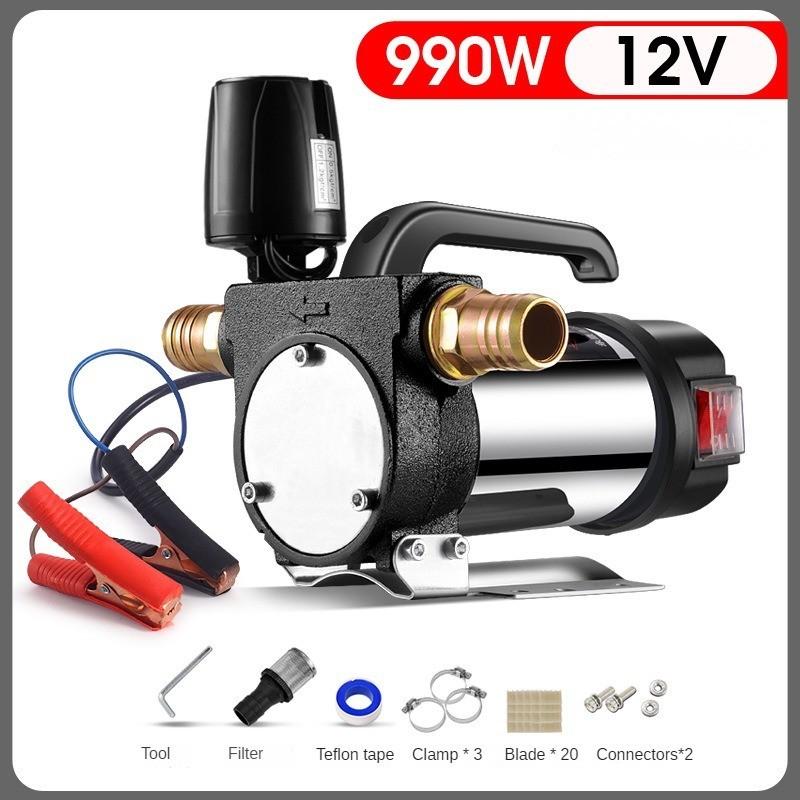 990W Nešiojamas Automatinis Paleidimo Sustabdymo Elektrinis Dyzelinis Siurblys Didelės Galios Savaime Užsipildantis Elektrinis Alyvos Išsiurbimo Siurblys