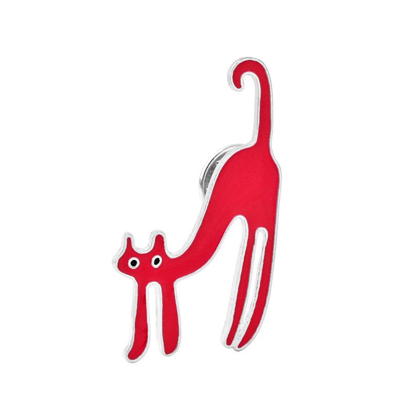 

Очаровательный набор брошей «Кошка»: Милые мультяшные значки для свитеров и сумок