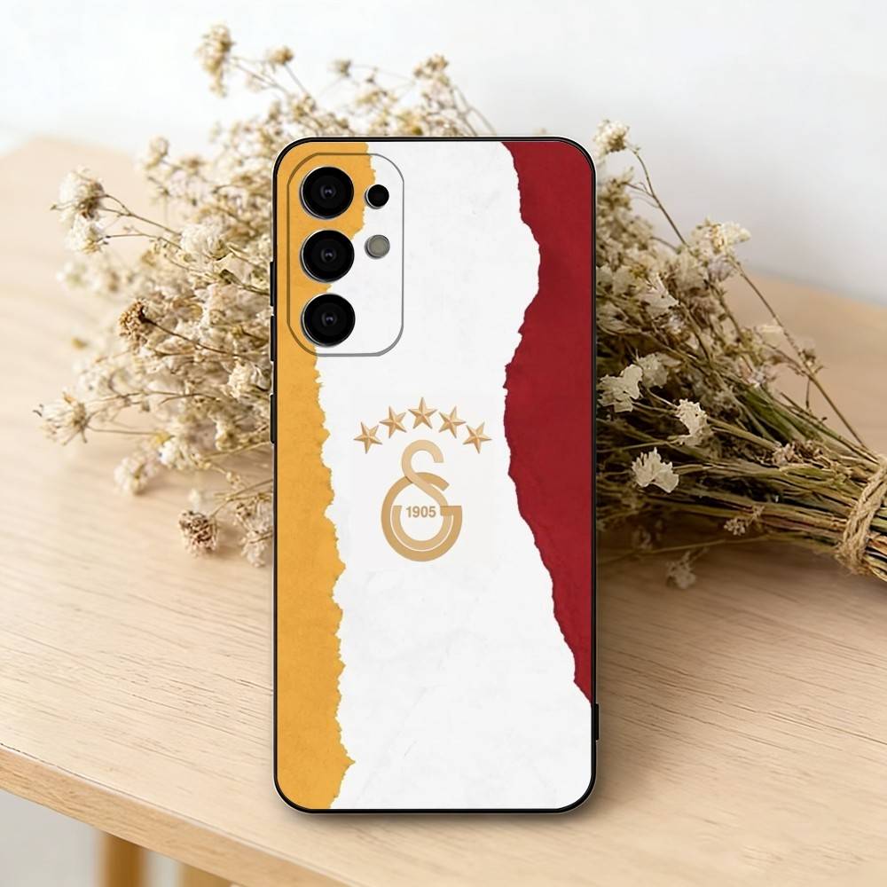 

G-Galatasaray-y SK Phone Case Black Silicone Soft For Samsung S25,S24,S21,S22,S23,S30,Ultra,S20,Plus,Fe,Lite Samsung S26ULTRA