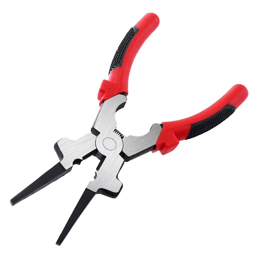 8 Inch Electric Argon Arc Welding Auxiliary Protective Pliers, Carbon Steel Gas Welding Long Nose Clamping Pliers