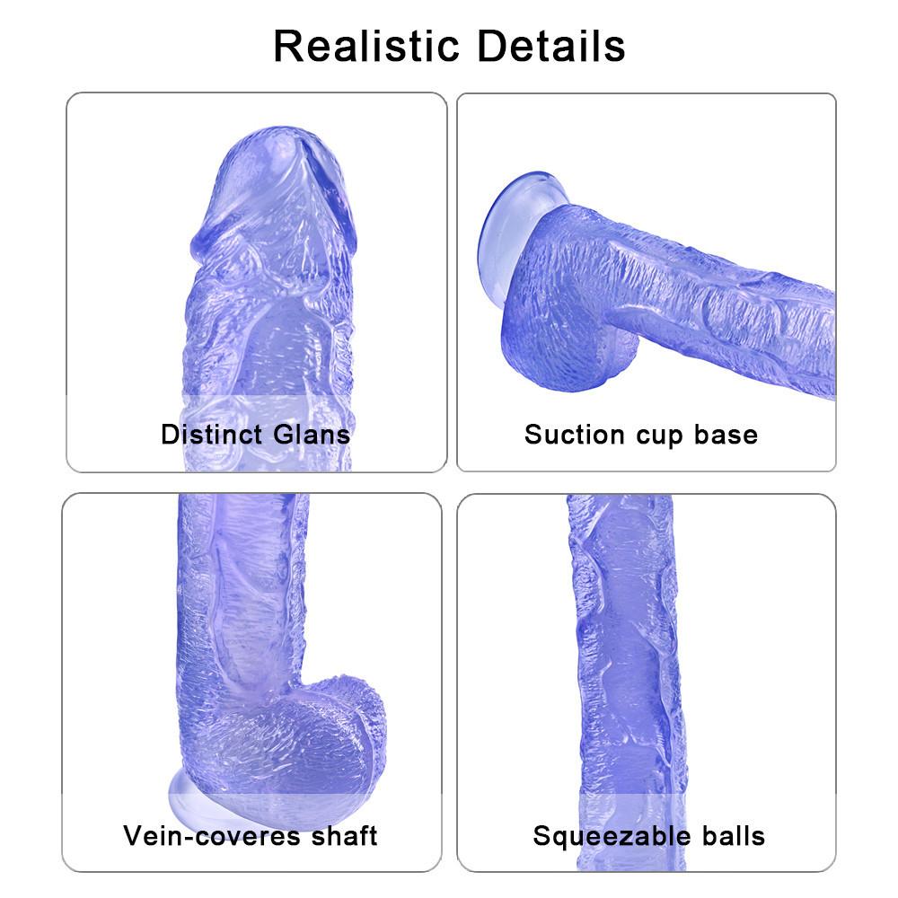 43cm New Realistic Dildos Erotic Dildo with Super Strong Suction Cup Sex Toys for Woman Men Artificial Penis G-spot Simulation