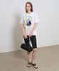 GENERALIDEA Dancing Cat Oversized Short Sleeve T-Shirt [Light Grey] / Gf2Lts519