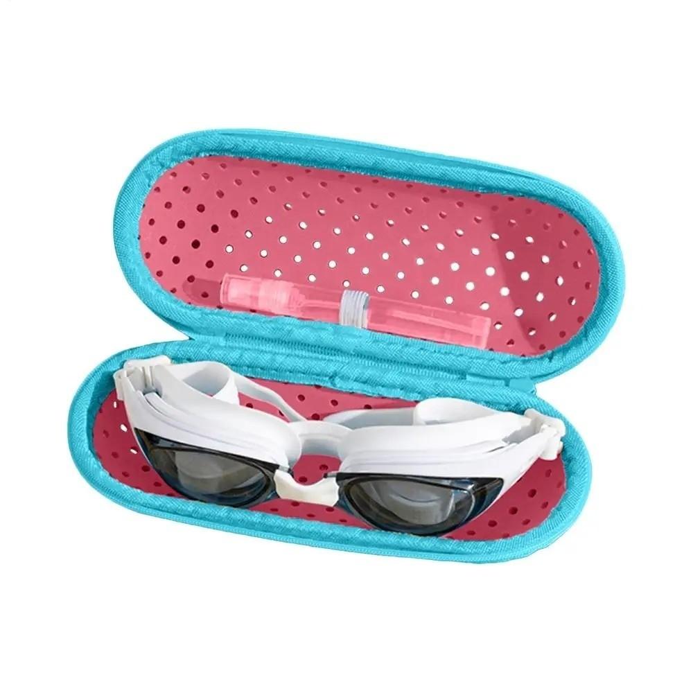 Anti-Beschlag Schutz Schwimmbrillen Etui Hülle Hohl Brillen Aufbewahrungsbox Brillenhalter Damen/Herren