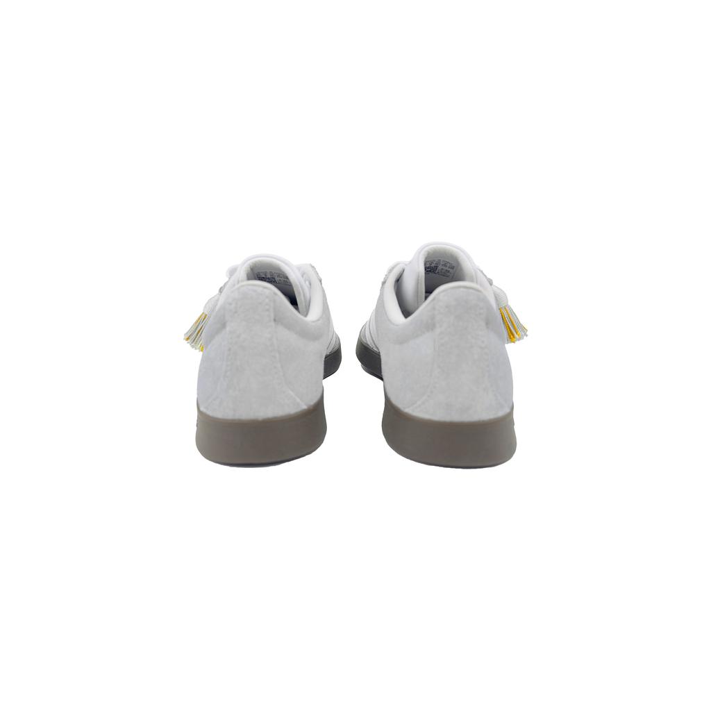 adidas Neo VL Court 2.0 YIMING Manufacturing, Gray Tone Fringe Balance Slip Resistant Low Top Skateboard Shoes Unisex HQ1802(Team653-)