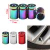 4Pcs Tire Valve Stem Cover Caps Aluminum Car Wheel Air Pressure Valve Cap