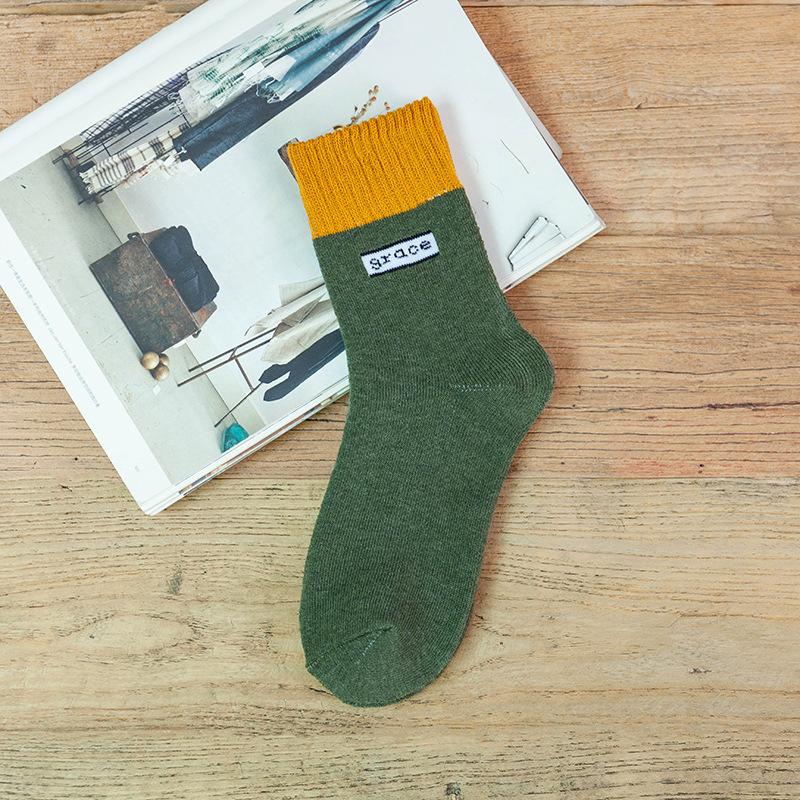 

Женские осенне-зимние флисовые и утолщенные теплые носки-петли до середины икры 1 pair