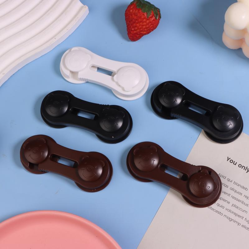 1/2/5Pcs Baby Safety Locks Cabinet Locks Room Locks Drawer Locks Anti-Pinch Folio Locks Safety Protection Products
