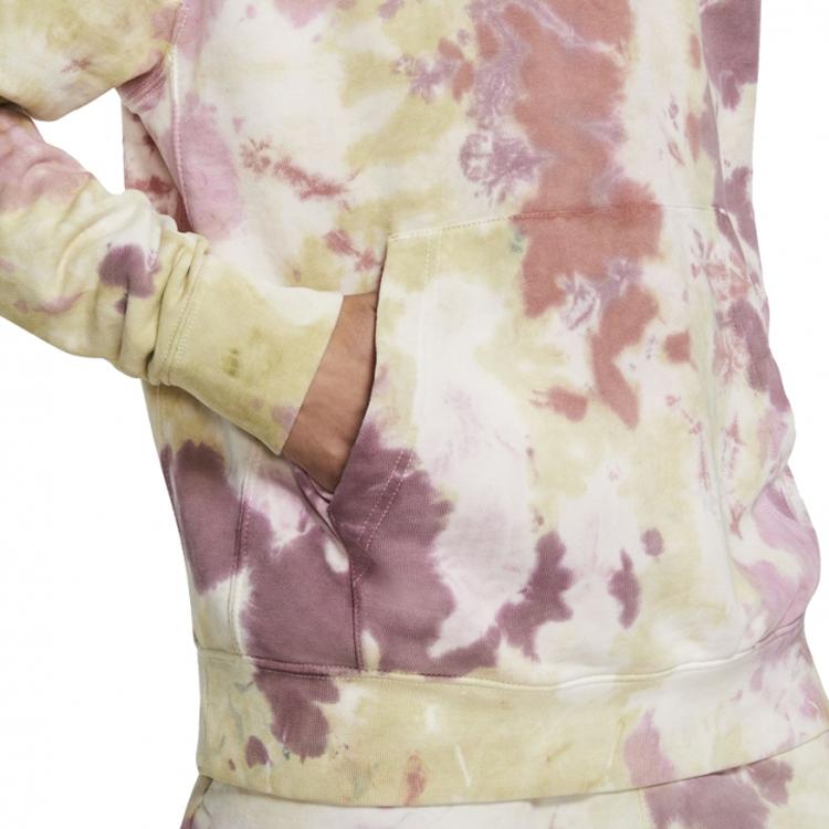 Nike Tie-Dye Loose Hoodie With Small Front Logo Men Hoodie Multicolor CU4345-638