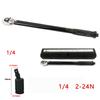 5-210N.m Torque Wrench 1/2'' 3/8'' 1/4'' Two-Way Precise Ratchet Wrench Repair Spanner Key Car Repair Square Drive Hand Tools