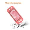Coque Silicone Rose Compatible avec Nintendo Switch Lite - Phonillico®