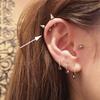 Women Men Round Ball Spike Earrings Stainless Steel Earrings Stud Earrings Punk Gothic Jewelry Gifts for Earrings Lovers