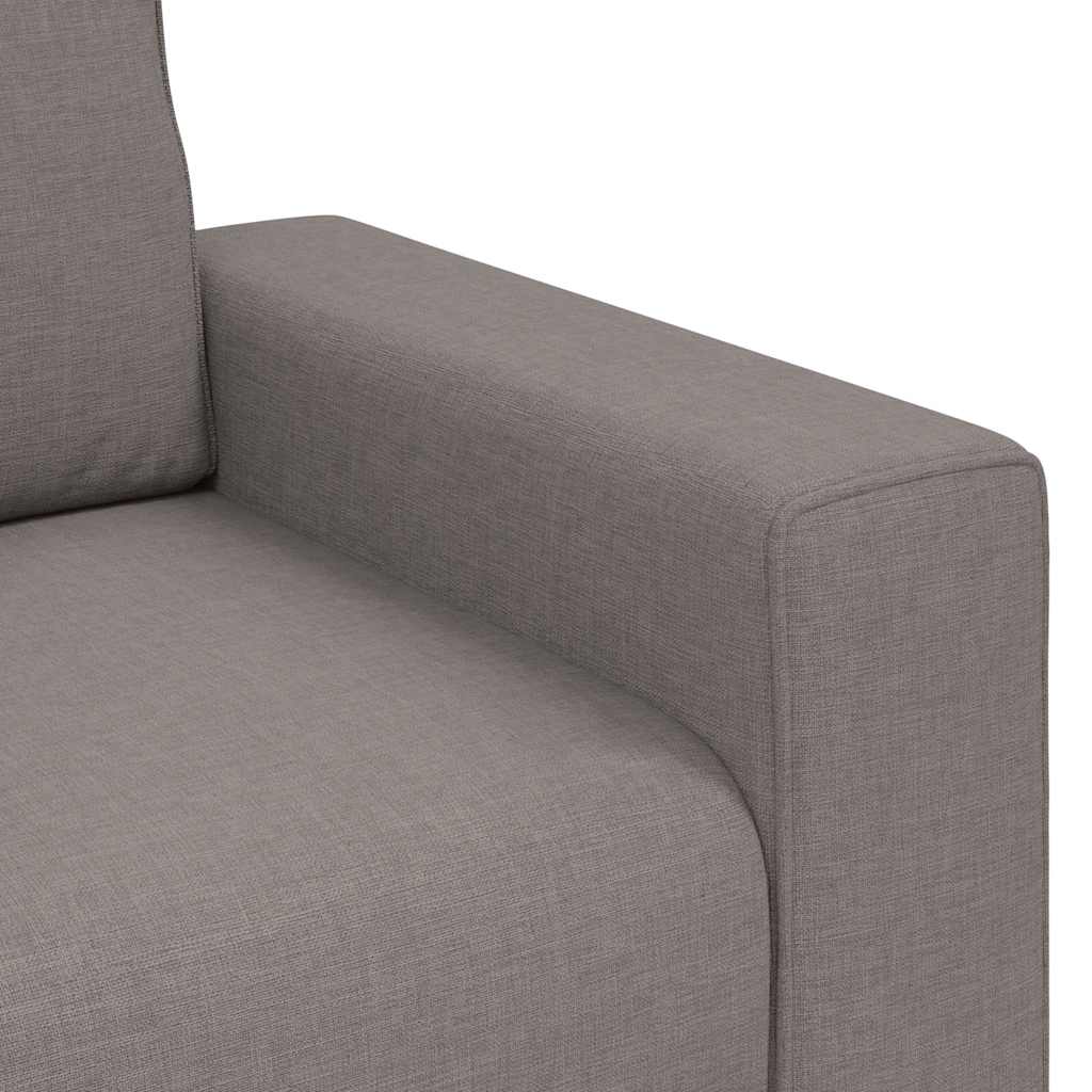 2 Seater Sofa Taupe 180 x 77 x 82 cm Fabric
