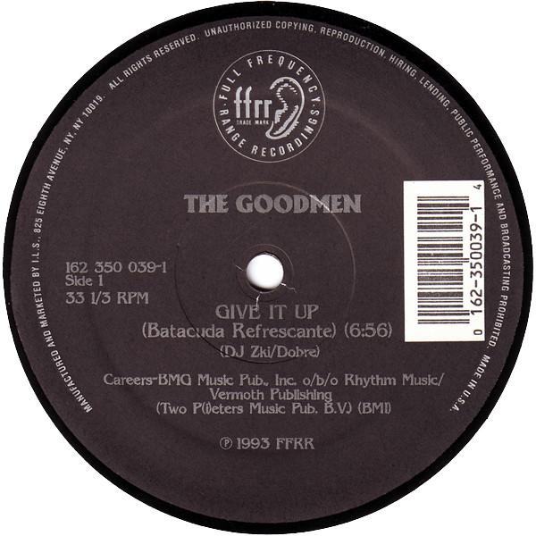 

12inch Record GOOD MEN - Give It Up 1623500391 FFRR 1993 US Dance & Electronica Used