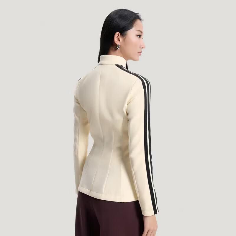 Adidas Women's Chinese Style Waist-Cinching Jacket HY2129